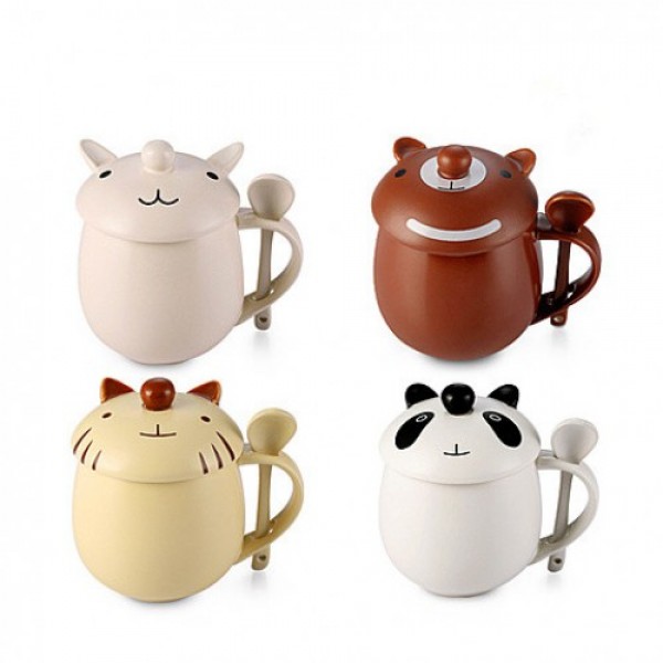 Cute Cartoon Caffe' Latte Mug